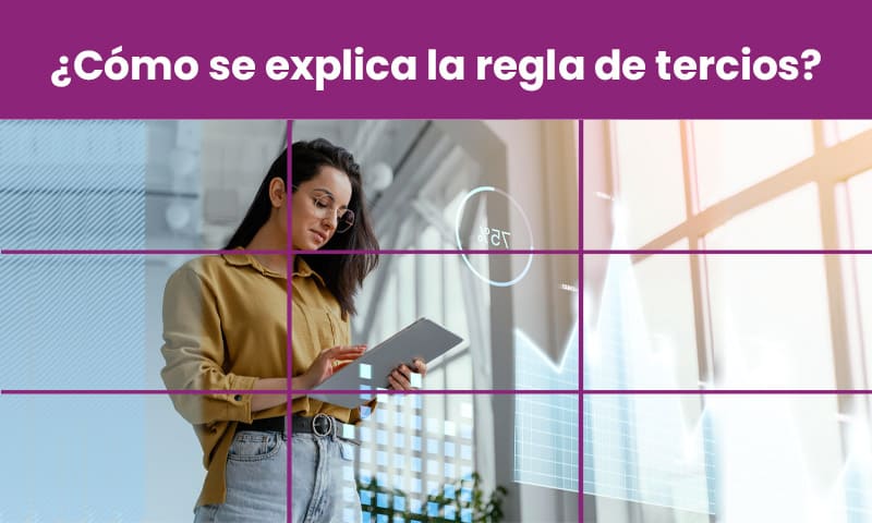 regla de tercios fotografia